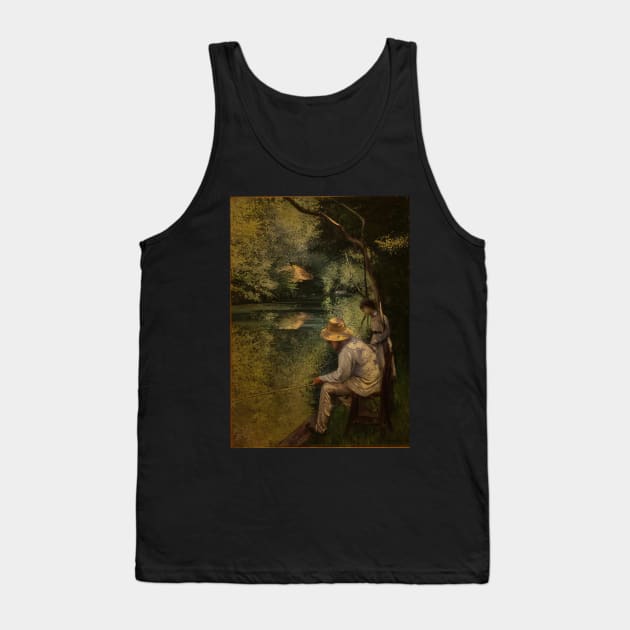 angling 1878 - Gustave Caillebotte Tank Top by Kollagio